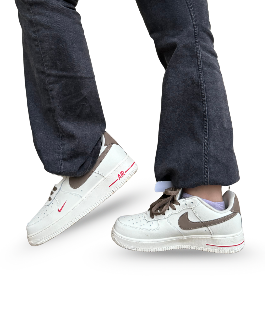 Nike Air Force 1 Low - Brown/White